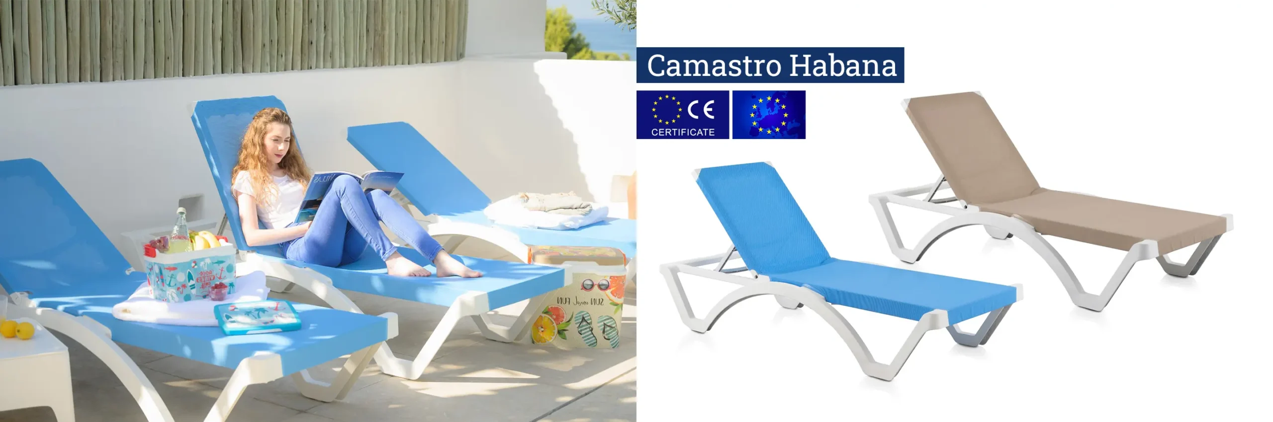 Camastro para alberca